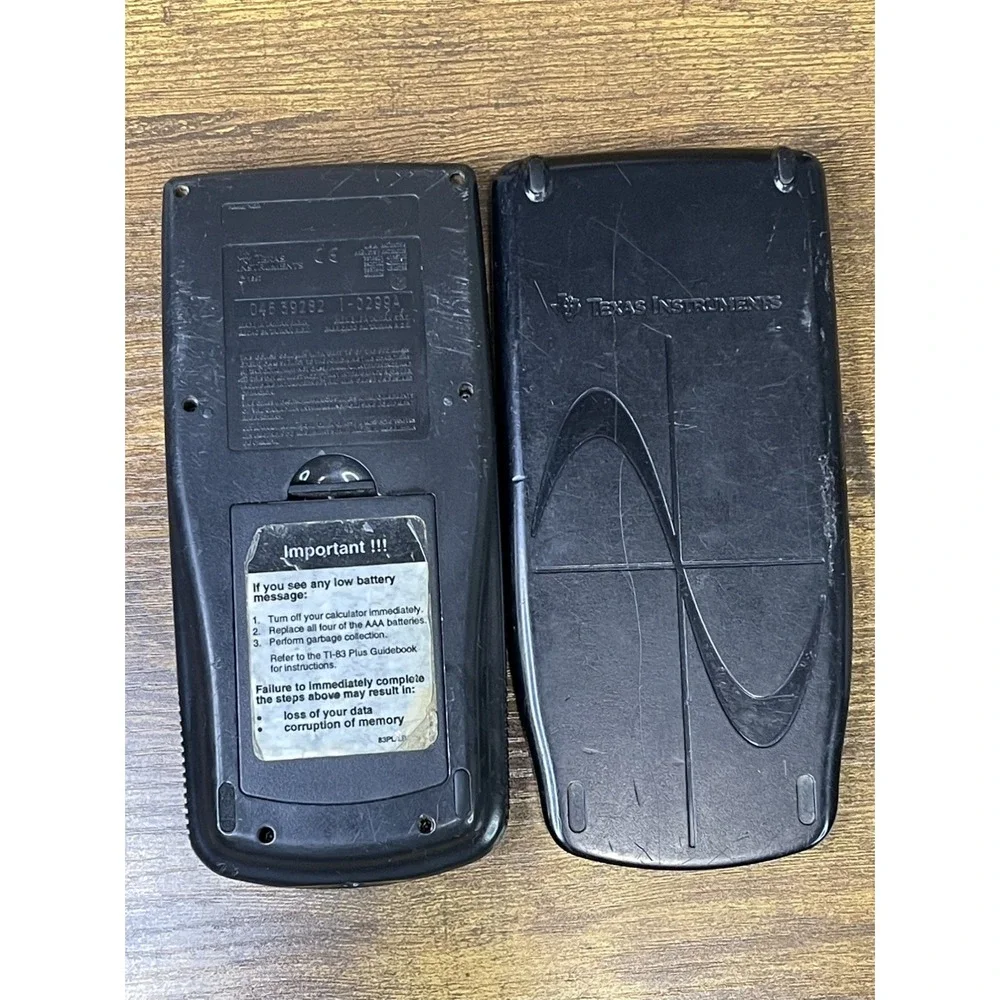 Texas Instruments TI-83 Plus Graphing Calculator with Cover